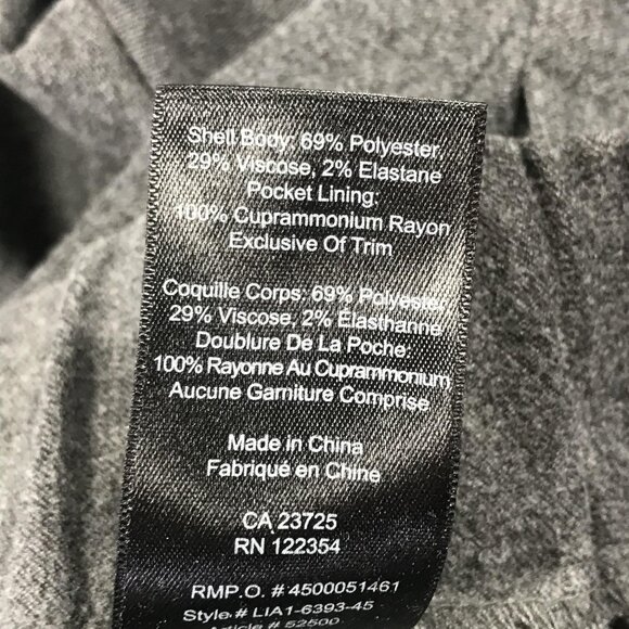 Babaton Aritzia Pants Womens Small Gray Joggers Elastic Waist Cuffed Trousers - Picture 5 of 11